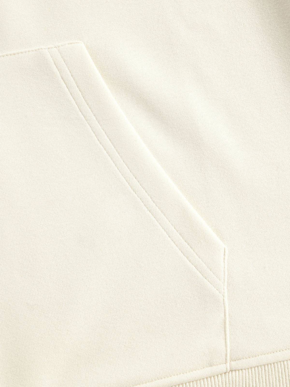 Oversized Whale Pullover Hoodie Apricot - Aelfric Eden