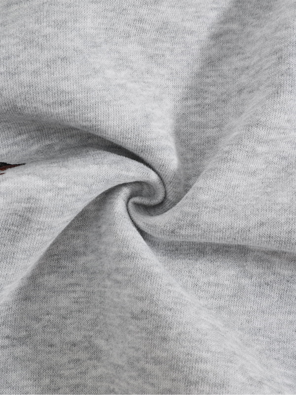 Boxy Dachshund Pullover Hoodie Grey - Aelfric Eden