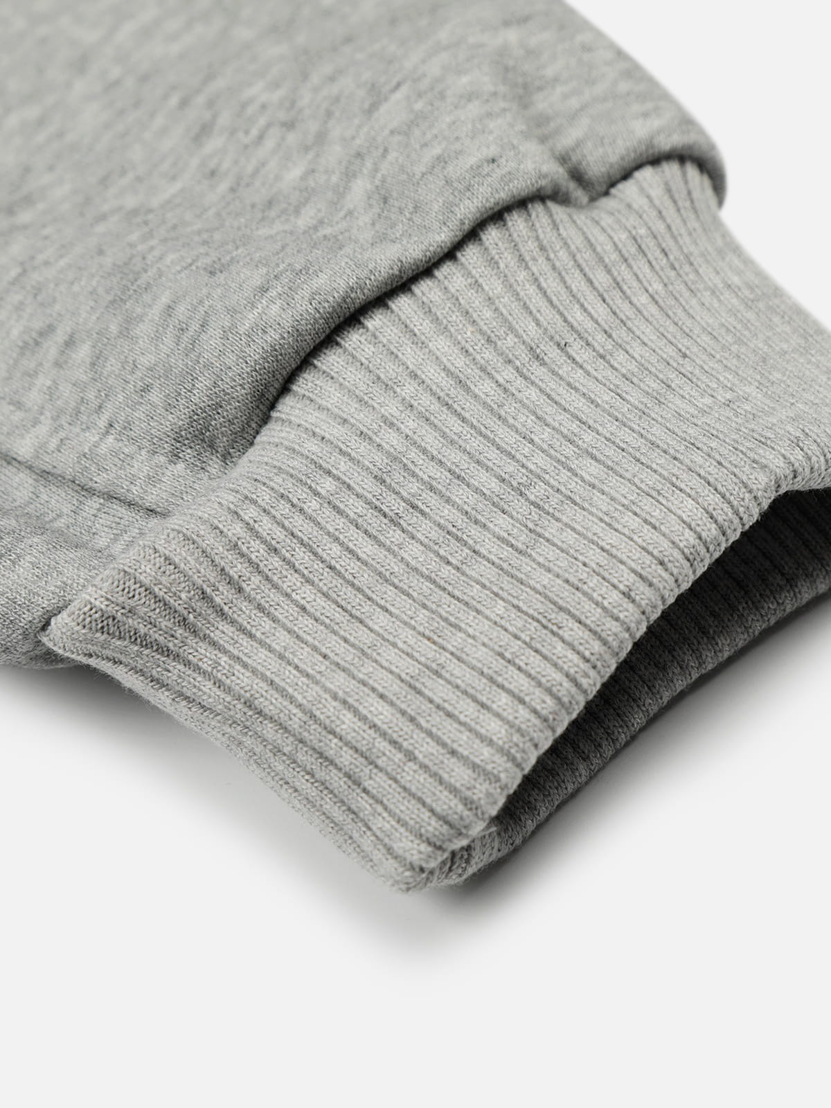 Boxy Studded Zip Up Hoodie Grey - Aelfric Eden