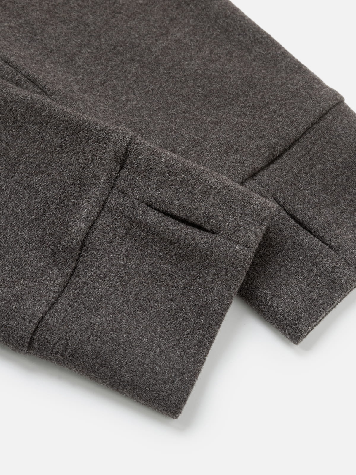 Layered Zip Up Hoodie Grey - Aelfric Eden