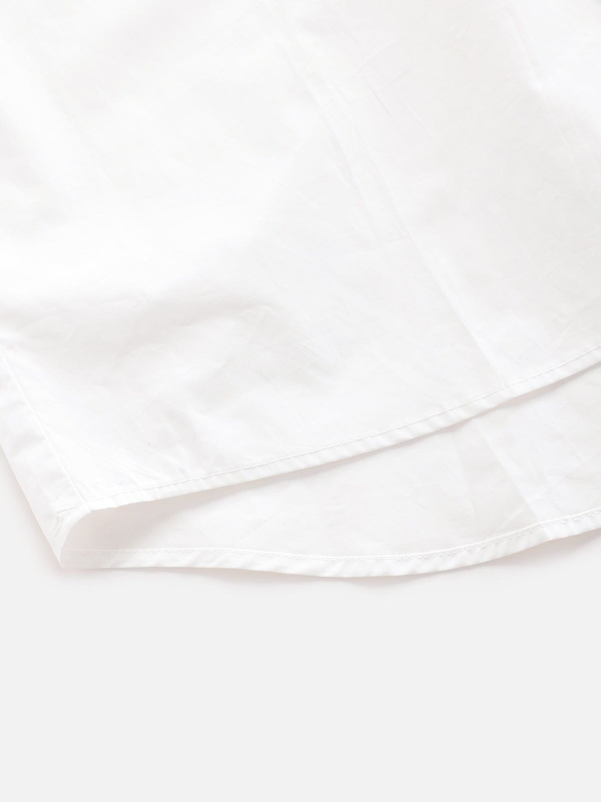 Graffiti Necktie Floral Shirt White - Aelfric Eden