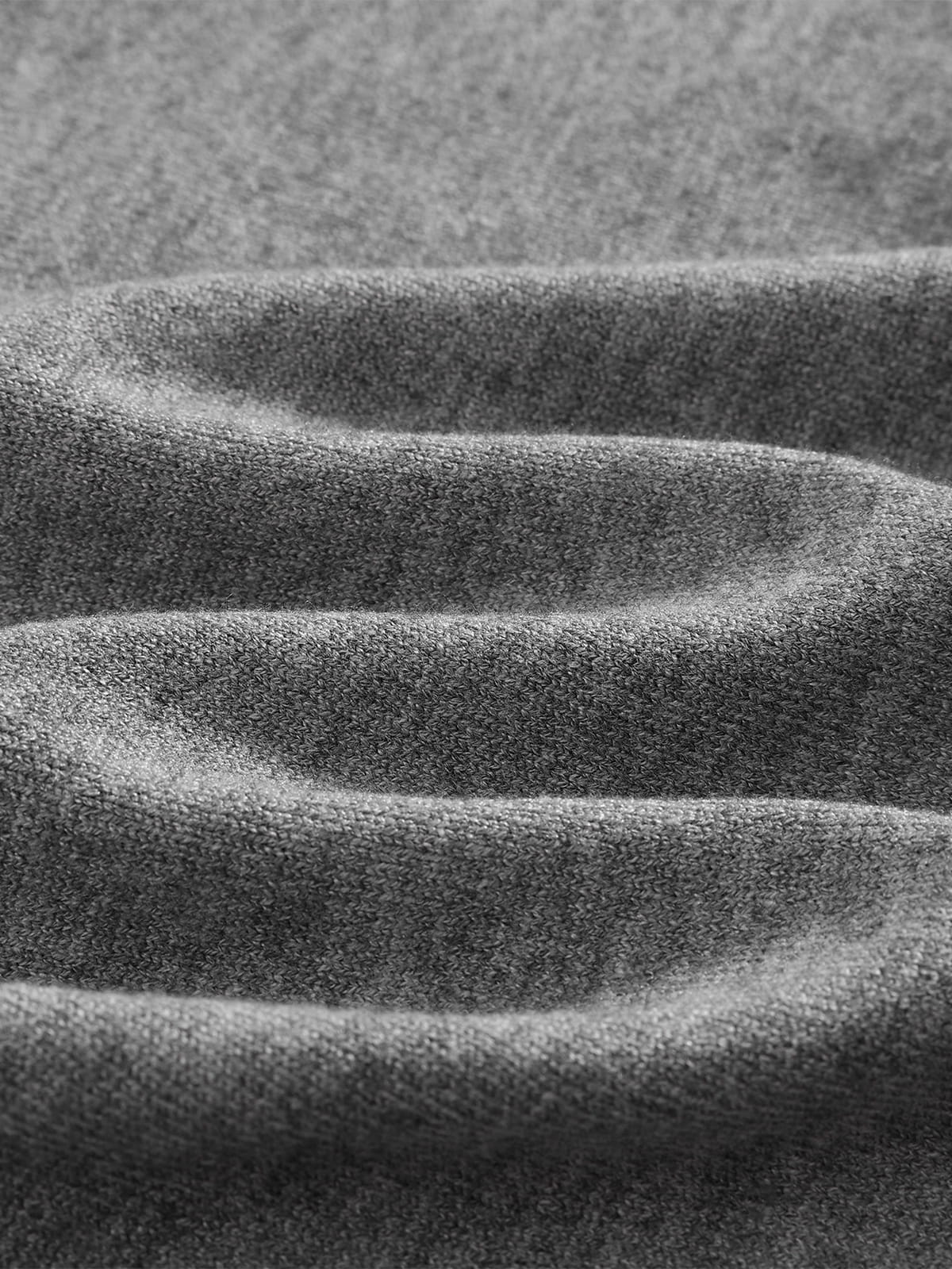Off-The-Shoulder Layered Sweater Grey - Aelfric Eden