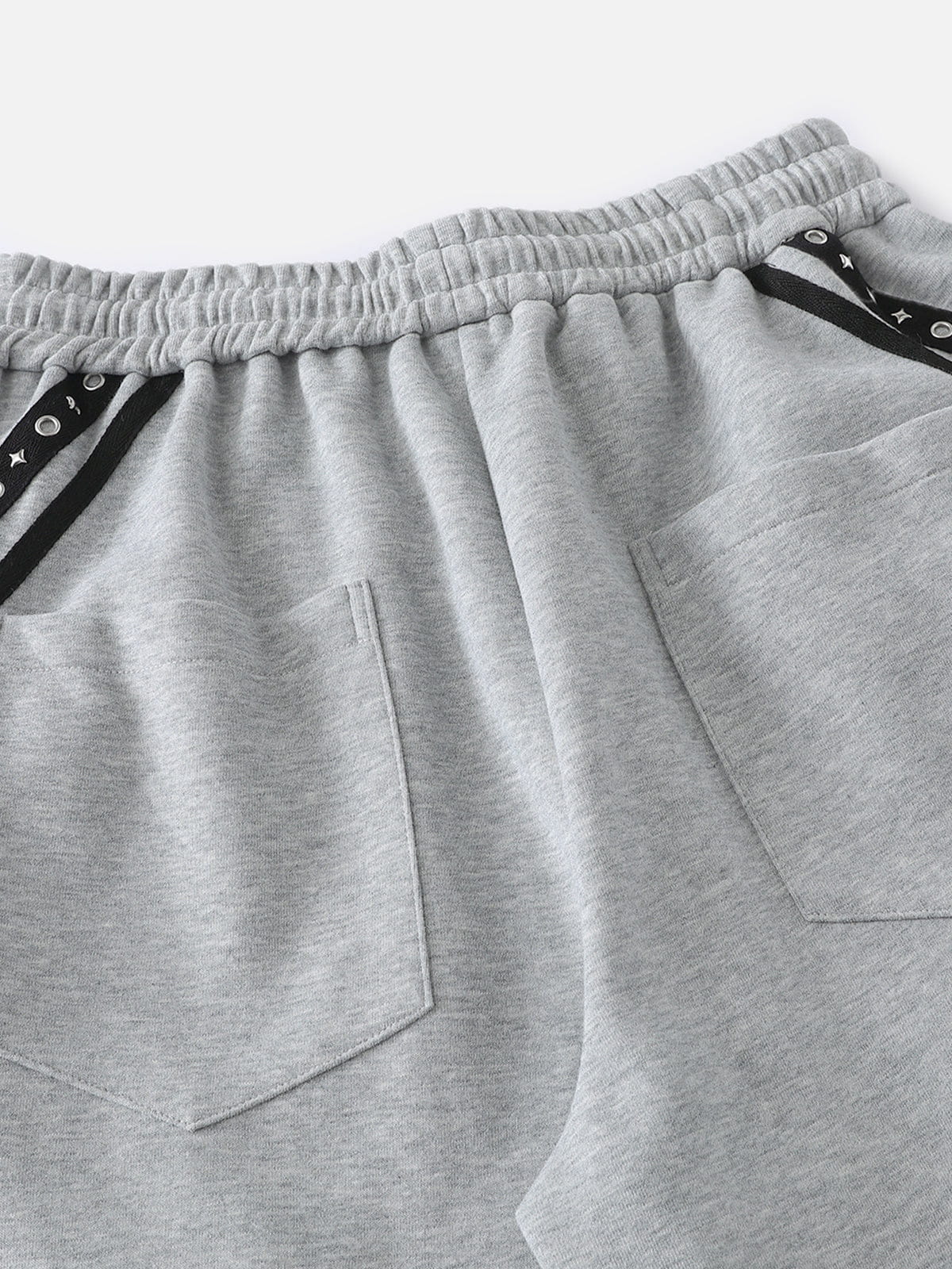 Panel Baggy Barrel Sweatpants Grey - Aelfric Eden