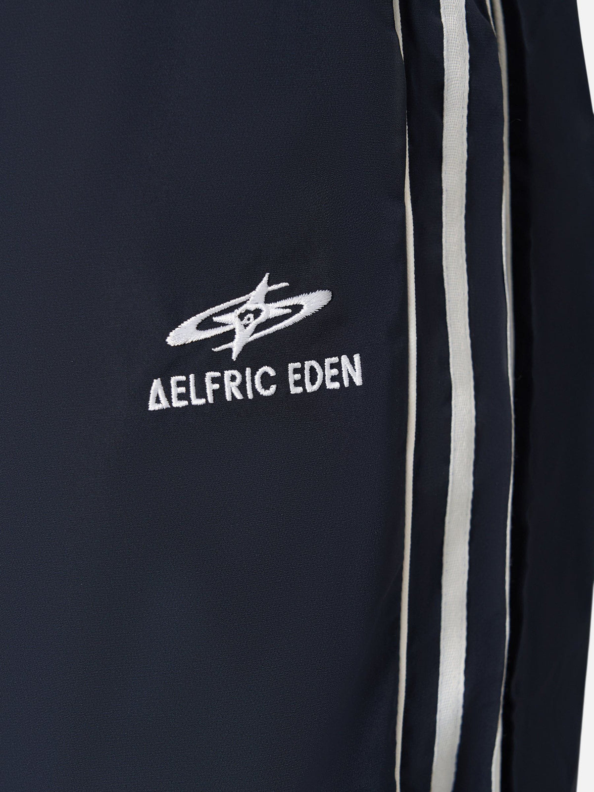 Contrast Side Baggy Track Pants Blue - Aelfric Eden