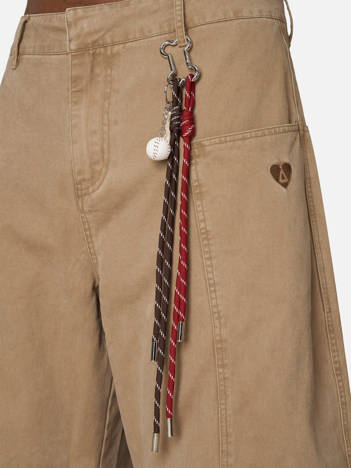 Baggy Barrel Pants Khaki - Aelfric Eden