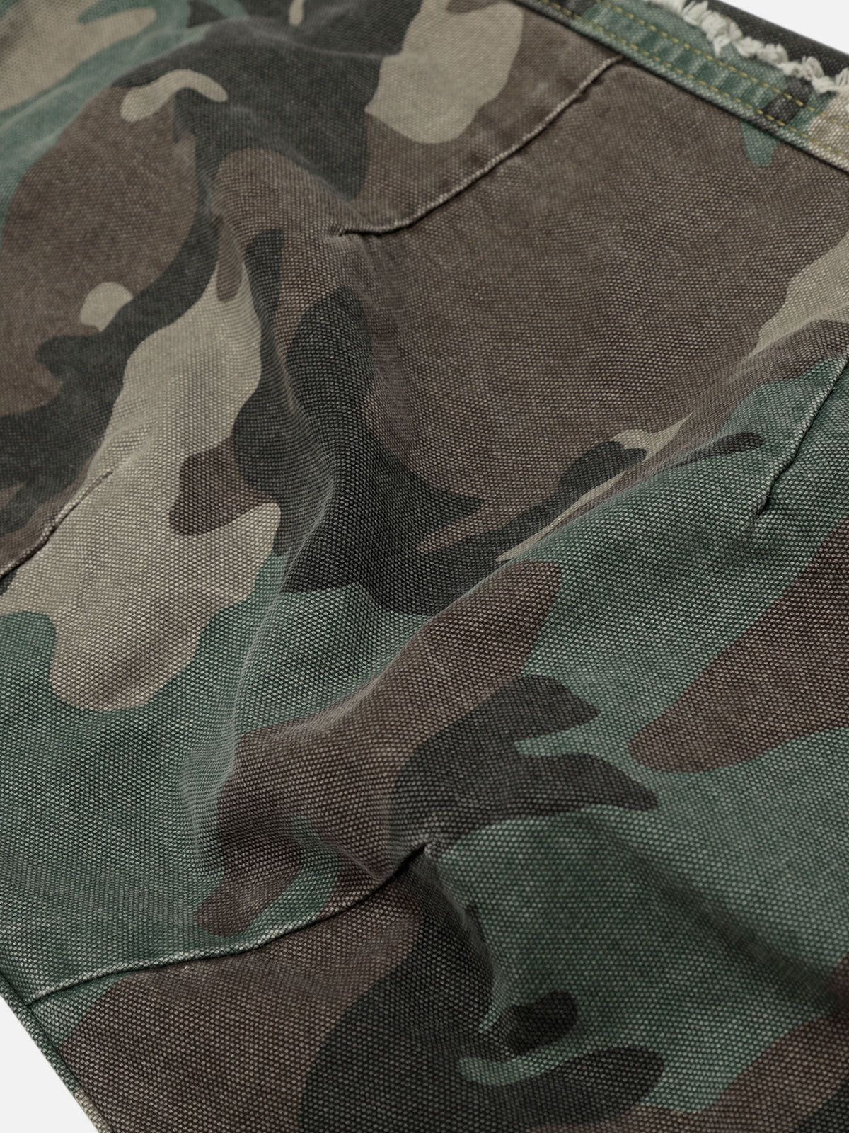 Baggy Barrel Camo Pants Green - Aelfric Eden