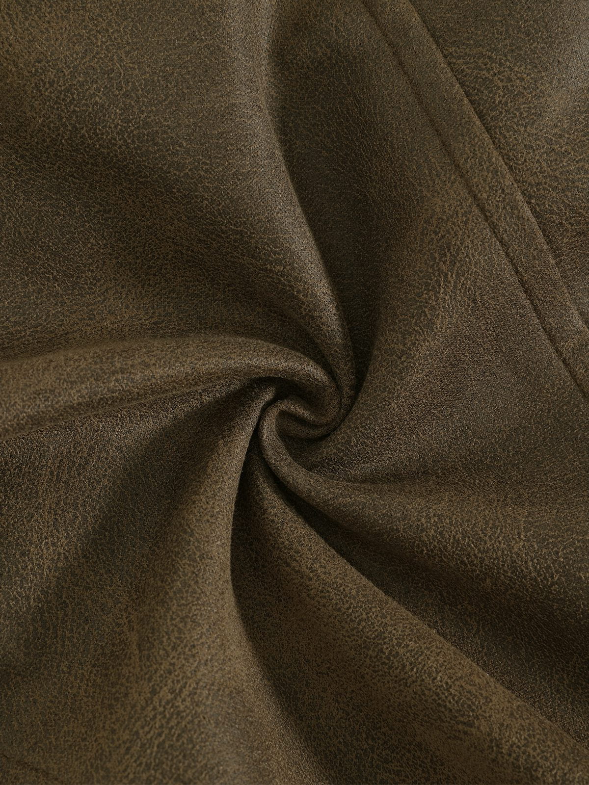 Faux Suede Napoleon Jacket Brown - Aelfric Eden