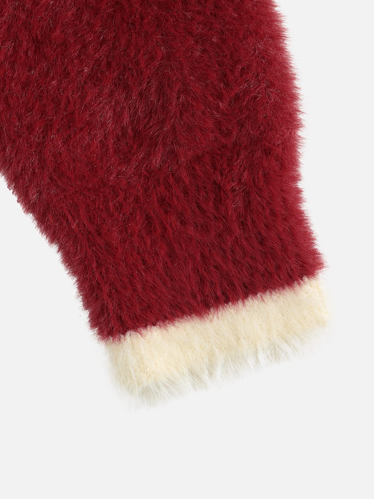 Bow Off-The-Shoulder Sweater Red - Aelfric Eden
