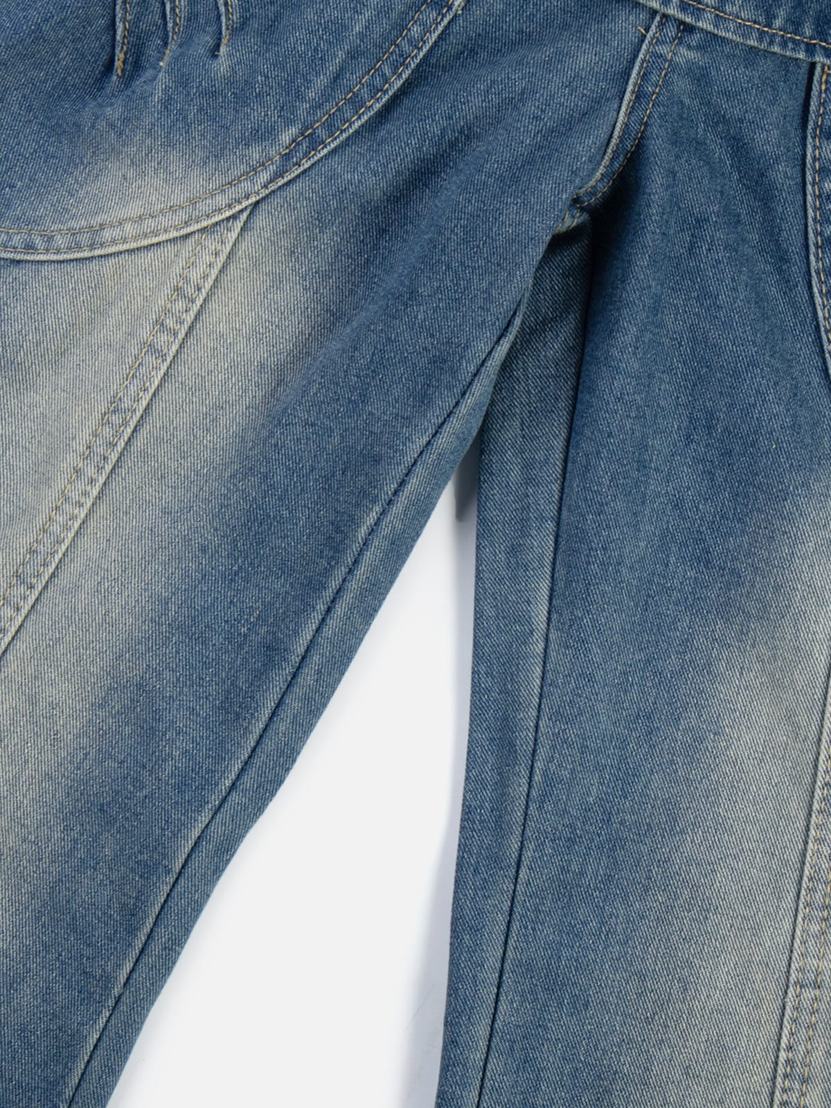 Zip Pocket Bootcut Jeans Black - Aelfric Eden