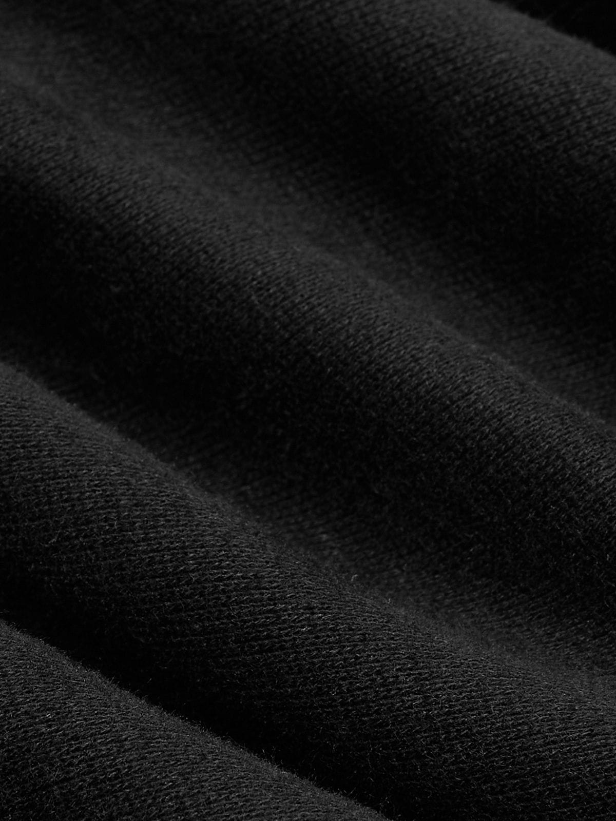 Boxy Script Embroidery Pullover Hoodie Black - Aelfric Eden