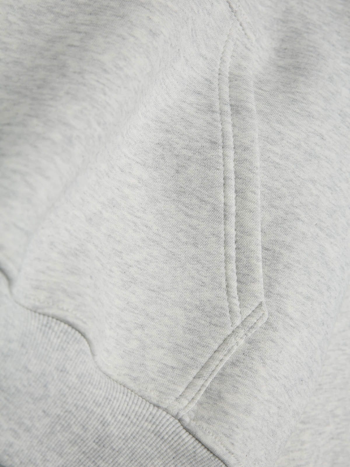 Solid Pullover Boxy Hoodie Light Grey - Aelfric Eden