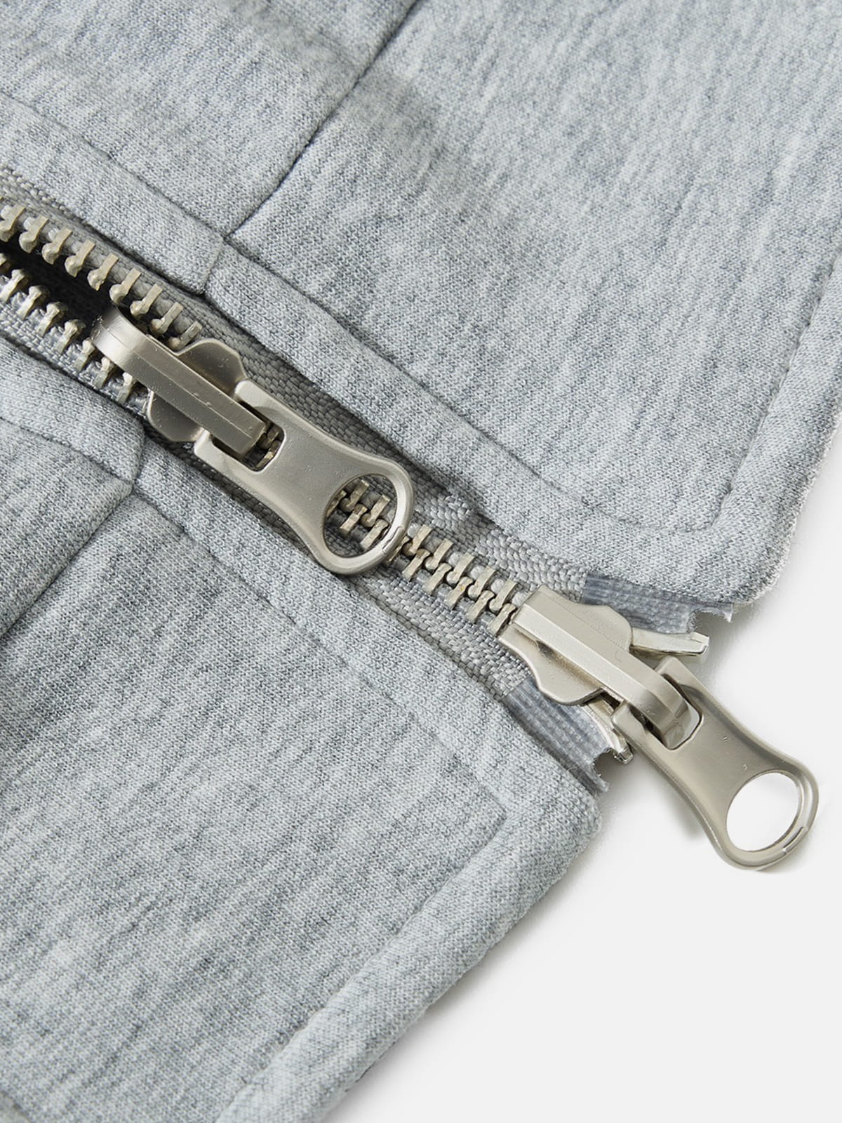 Reversible Leopard Zip Up Hoodie Grey - Aelfric Eden
