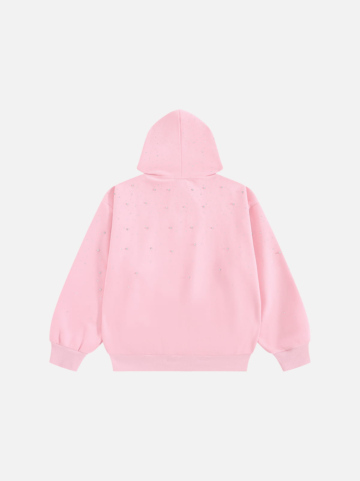 Rhinestone Pullover Hoodie Black - Aelfric Eden
