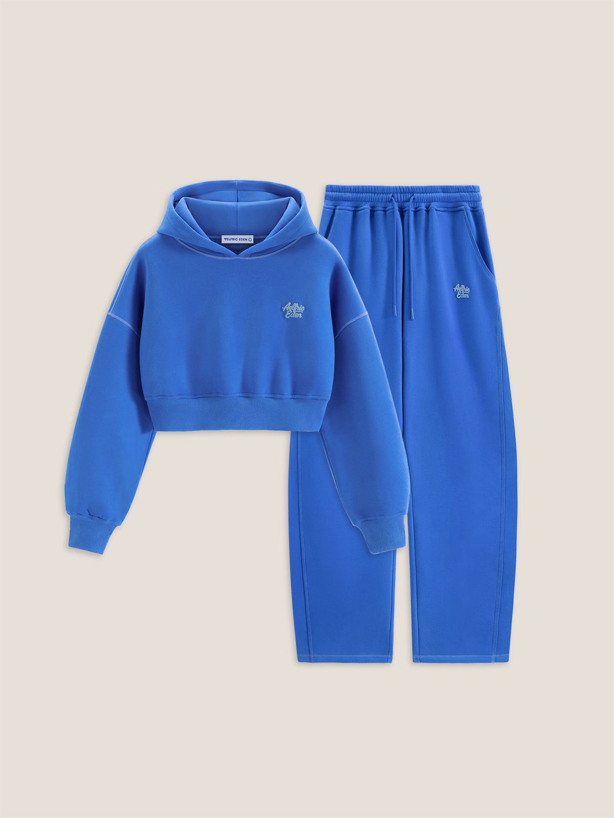 Soufflé Baggy Hoodie Sets Blue - Aelfric Eden