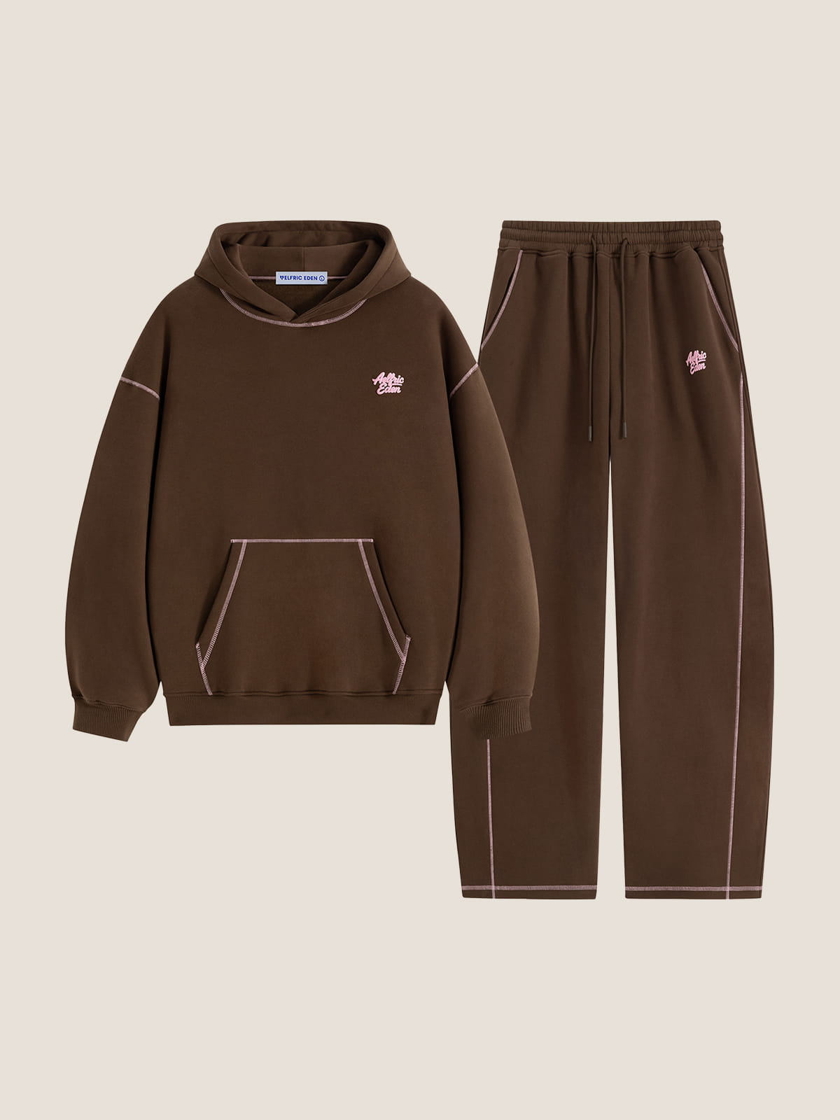 Soufflé Baggy Hoodie Sets Blue - Aelfric Eden