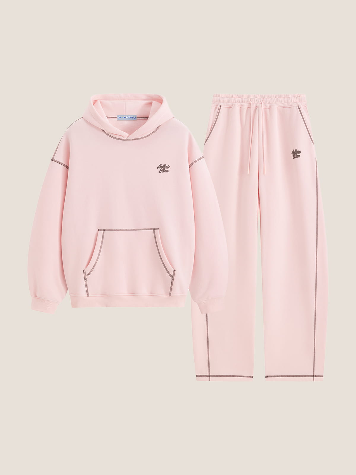 Soufflé Baggy Hoodie Sets Blue - Aelfric Eden