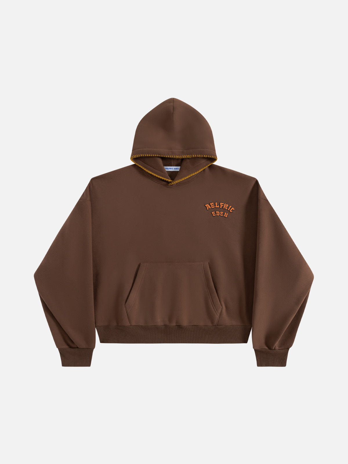 Boxy Dachshund Hoodie Brown - Aelfric Eden