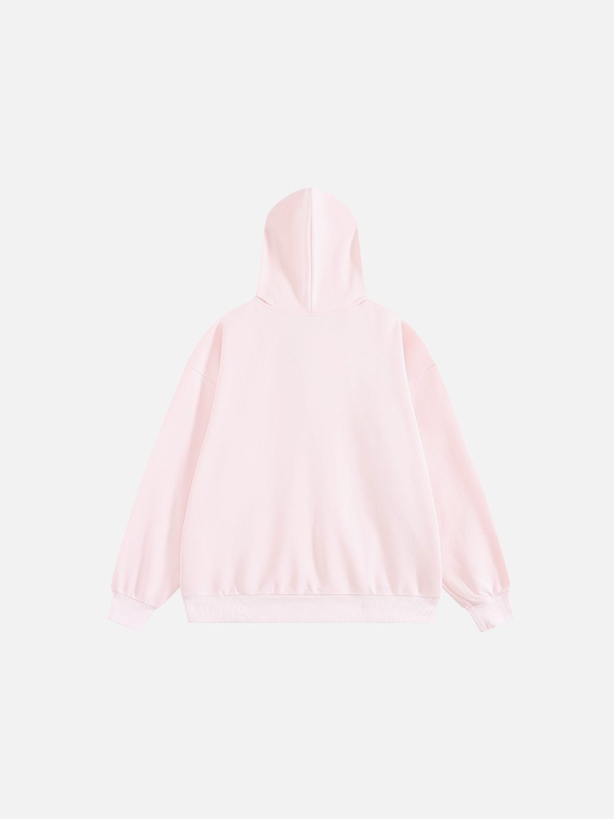 Tie Layered Pullover Hoodie Blue - Aelfric Eden