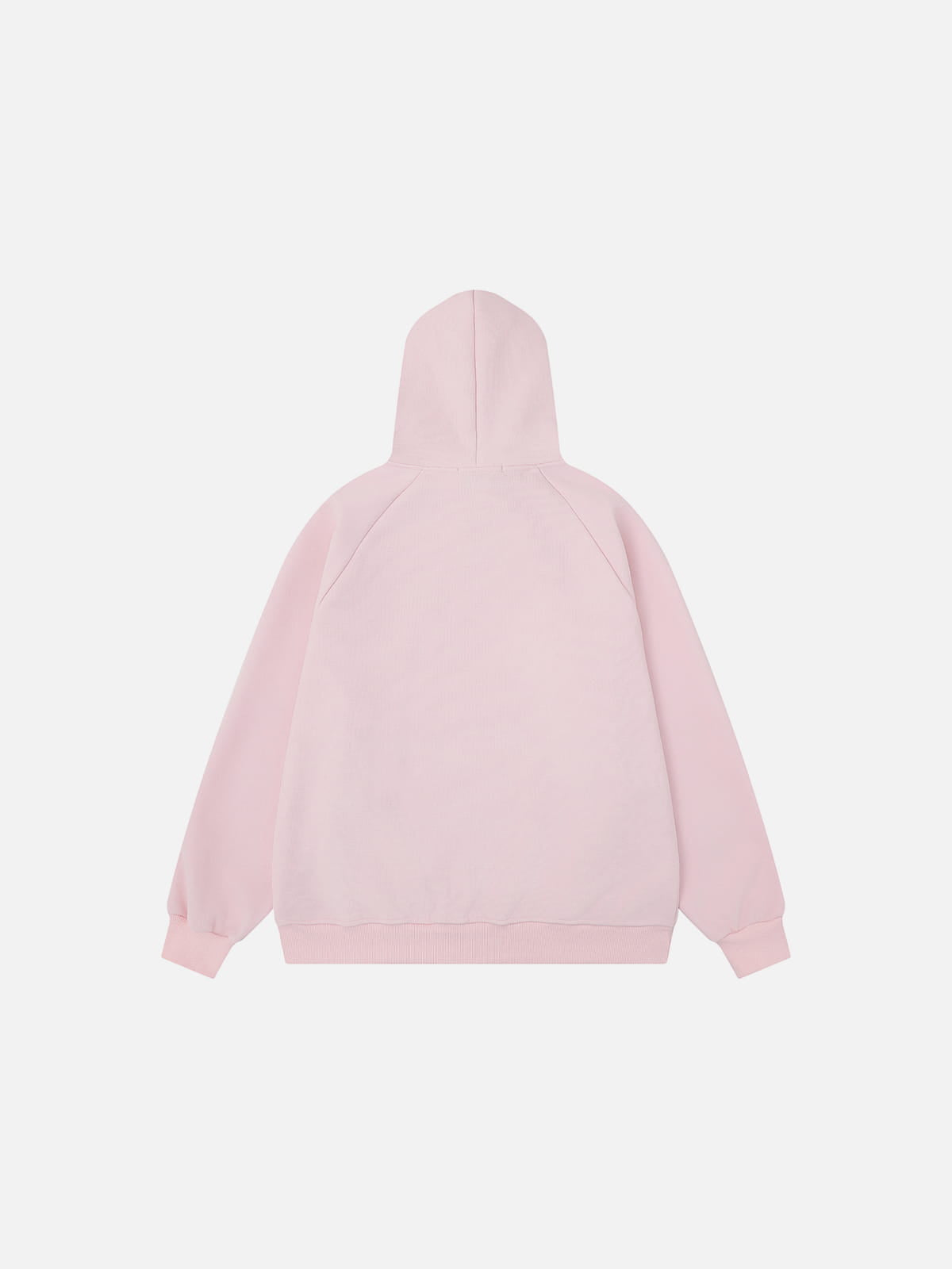 Studded Tie Pullover Hoodie Pink - Aelfric Eden
