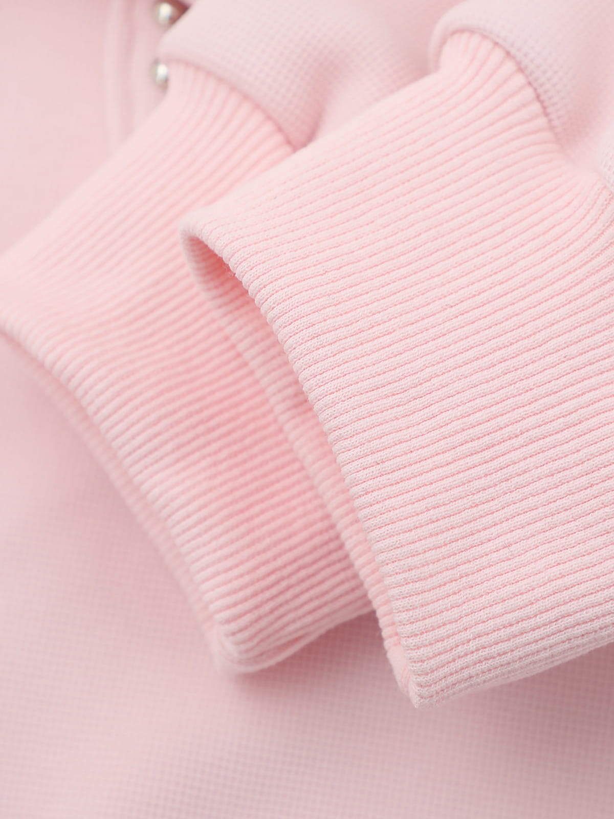 Studded Tie Pullover Hoodie Pink - Aelfric Eden
