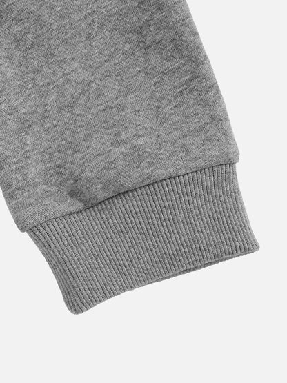 Napoleon Zip Up Hoodie Grey - Aelfric Eden