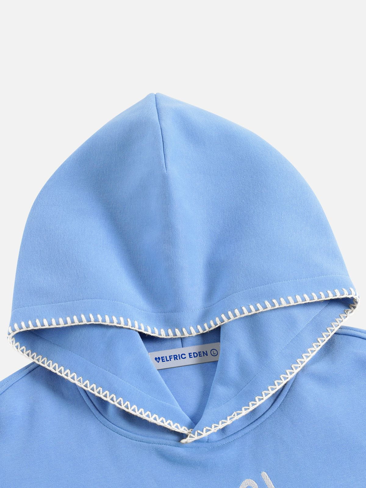 Oversized Duck Pullover Hoodie Blue - Aelfric Eden