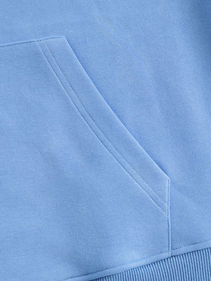 Oversized Duck Pullover Hoodie Blue - Aelfric Eden