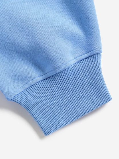 Oversized Duck Pullover Hoodie Blue - Aelfric Eden