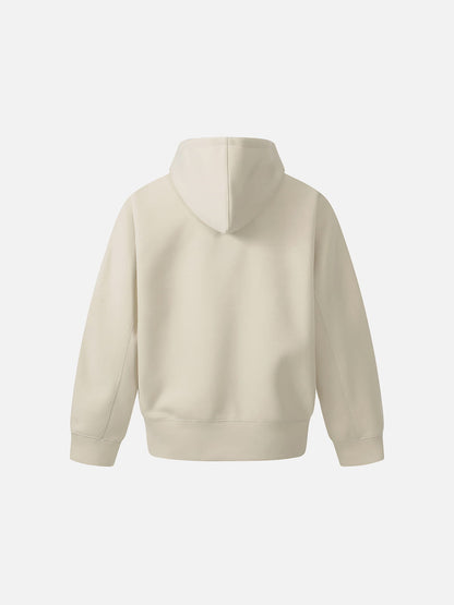 Half Zip Pullover Hoodie Apricot - Aelfric Eden