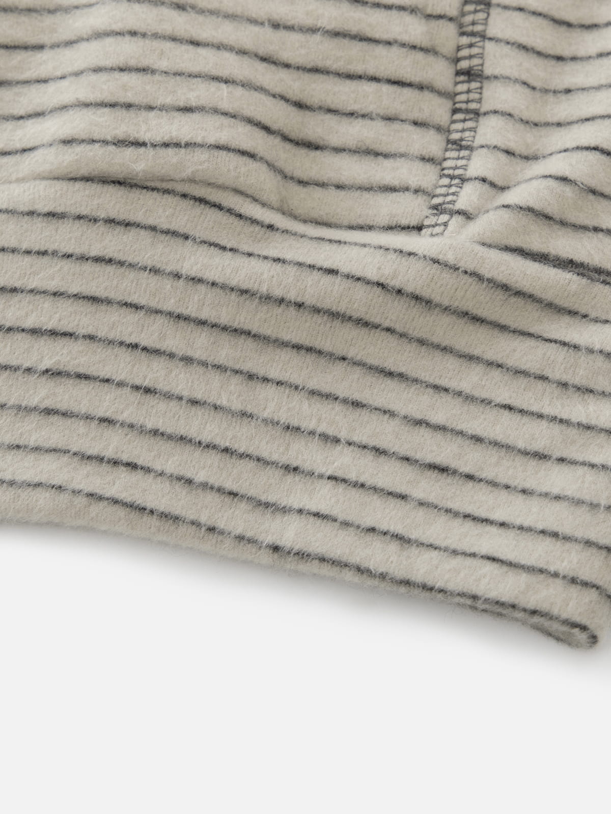 Striped Zip Up Hoodie Khaki - Aelfric Eden