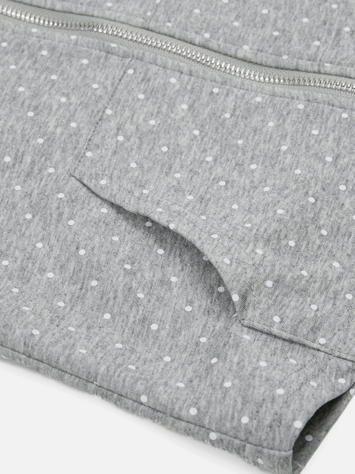 Cat Ear Zip Up Hoodie Grey - Aelfric Eden