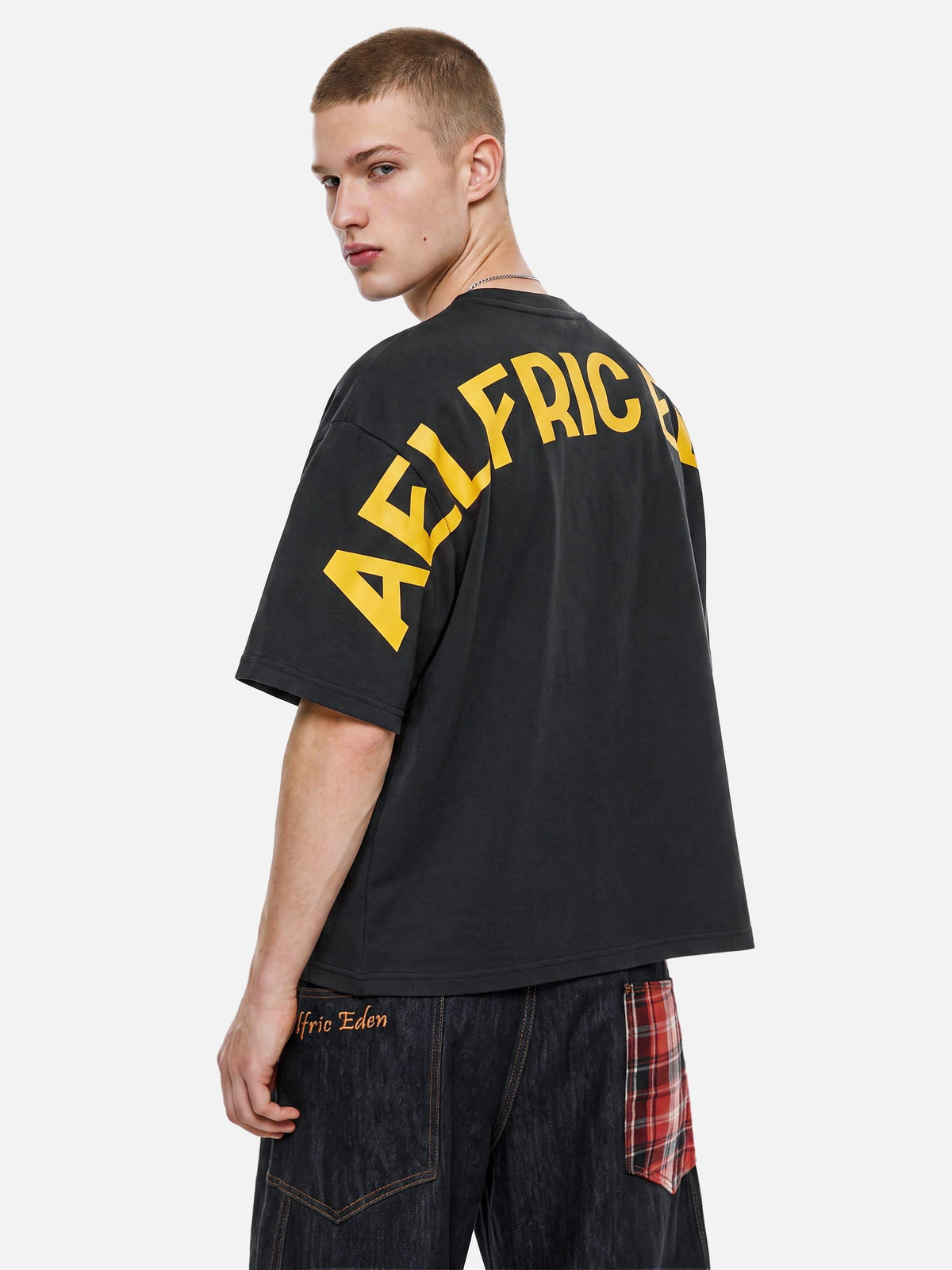 Boxy Tee Black - Aelfric Eden