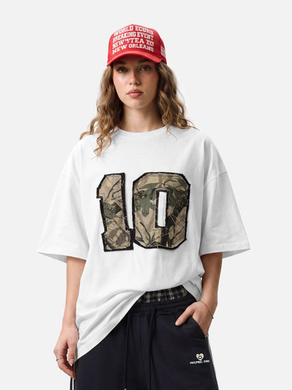 Camo 10 Tee White - Aelfric Eden