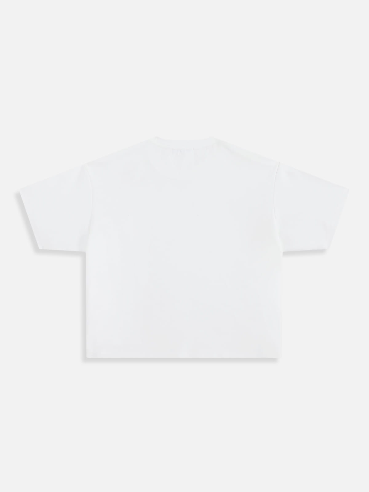 Boxy Script Tee White - Aelfric Eden