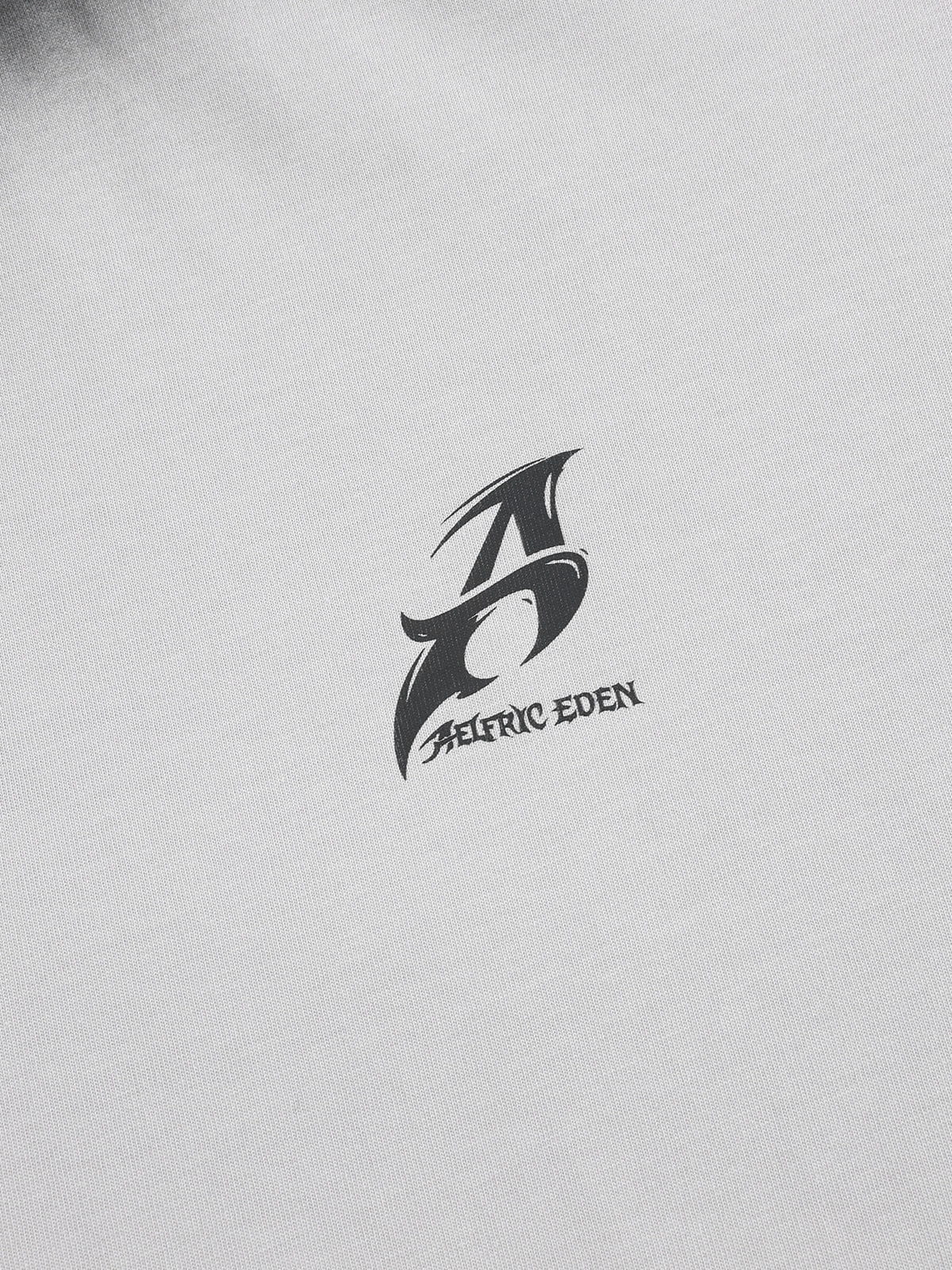 Boxy Spray Fade Star Tee Grey - Aelfric Eden