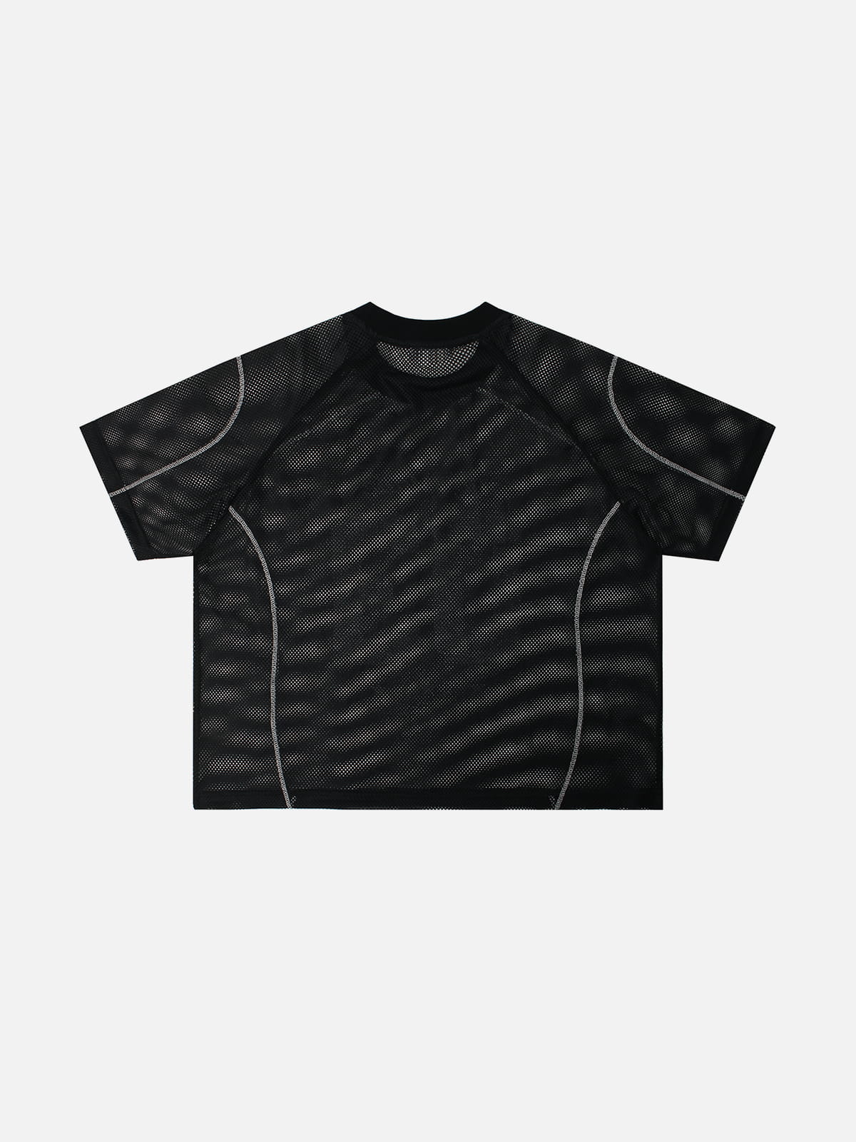 Boxy Raglan Jersey Tee Black - Aelfric Eden