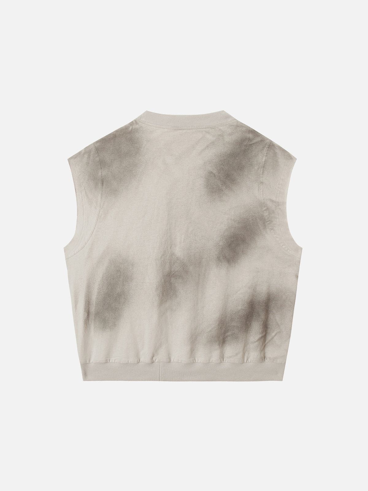 Dirty-Dyed Tank Top White - Aelfric Eden