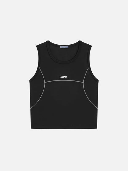 AERC Chill Slim Court Tank Black - Aelfric Eden