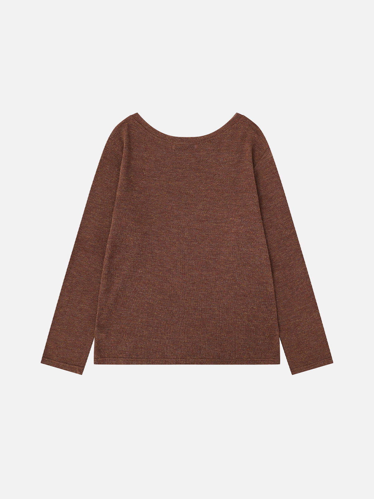 Fruit Graphic Sweatshirt Brown - Aelfric Eden
