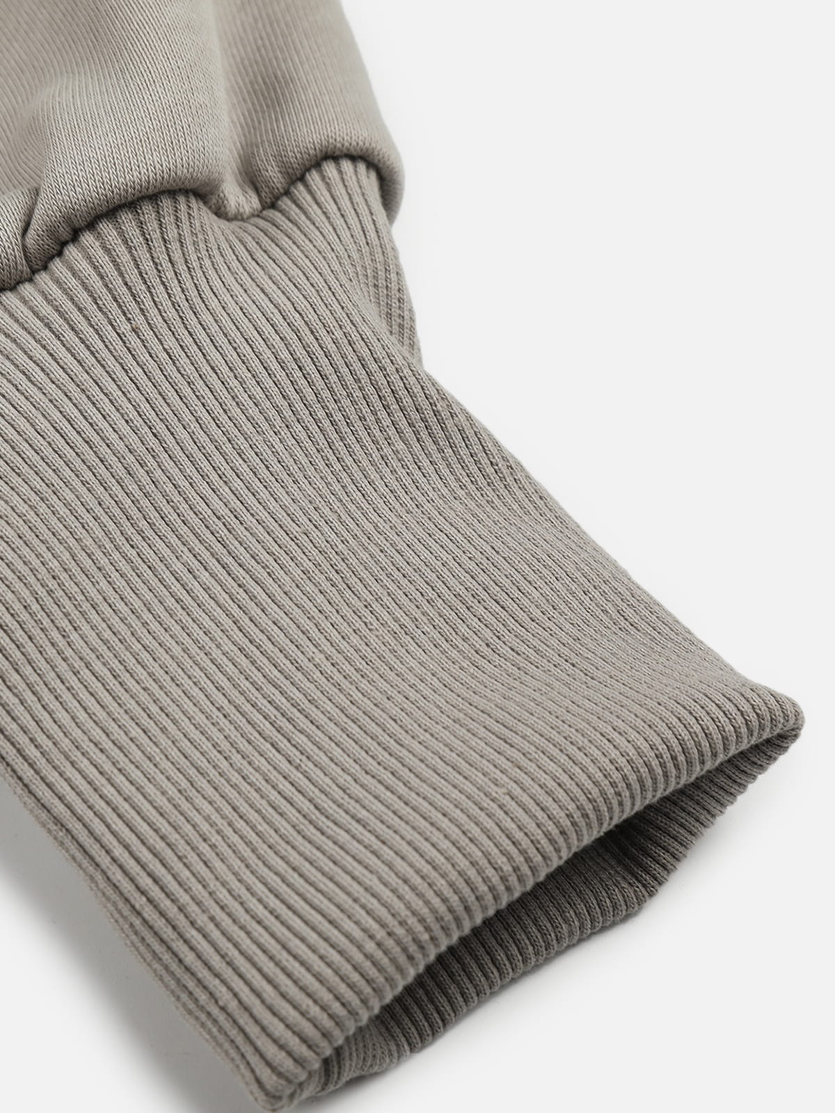Graphic Off-The-Shoulder Sweatshirt Grey - Aelfric Eden