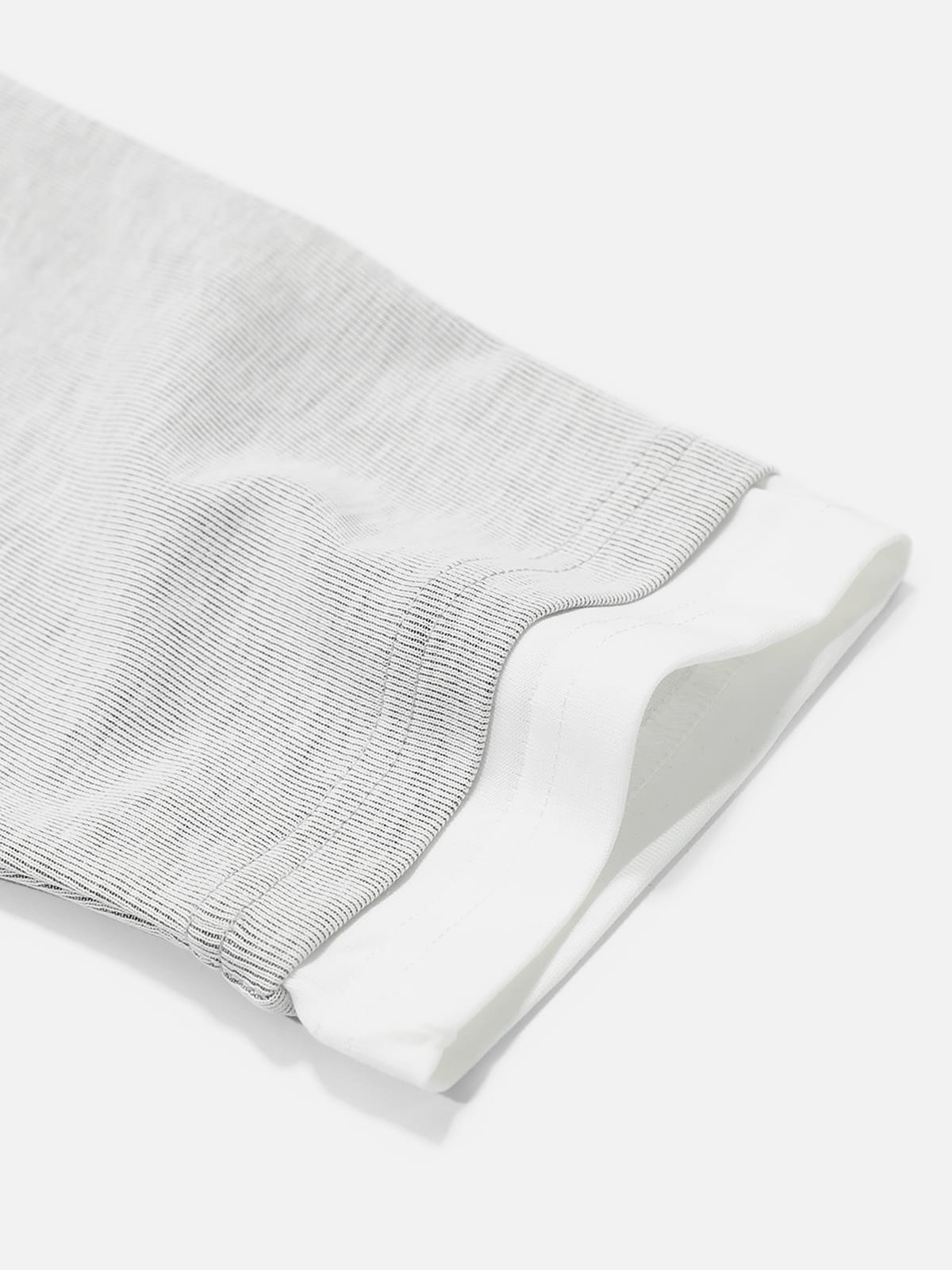 Boxy Split Neck Sweatshirt Grey - Aelfric Eden