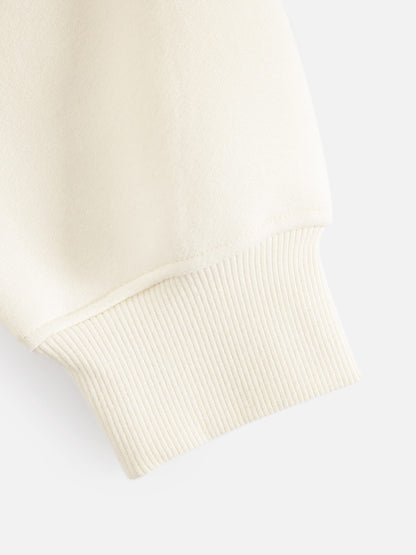 Dachshund Off-The-Shoulder Sweatshirt Apricot - Aelfric Eden