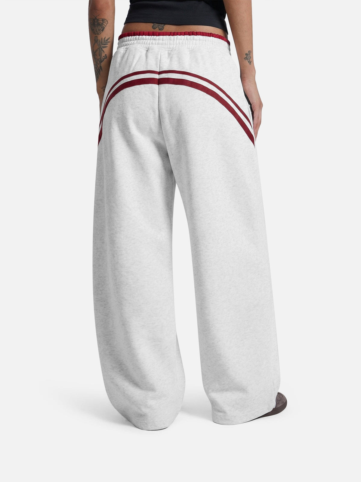 Baggy Barrel Sweatpants Grey - Aelfric Eden