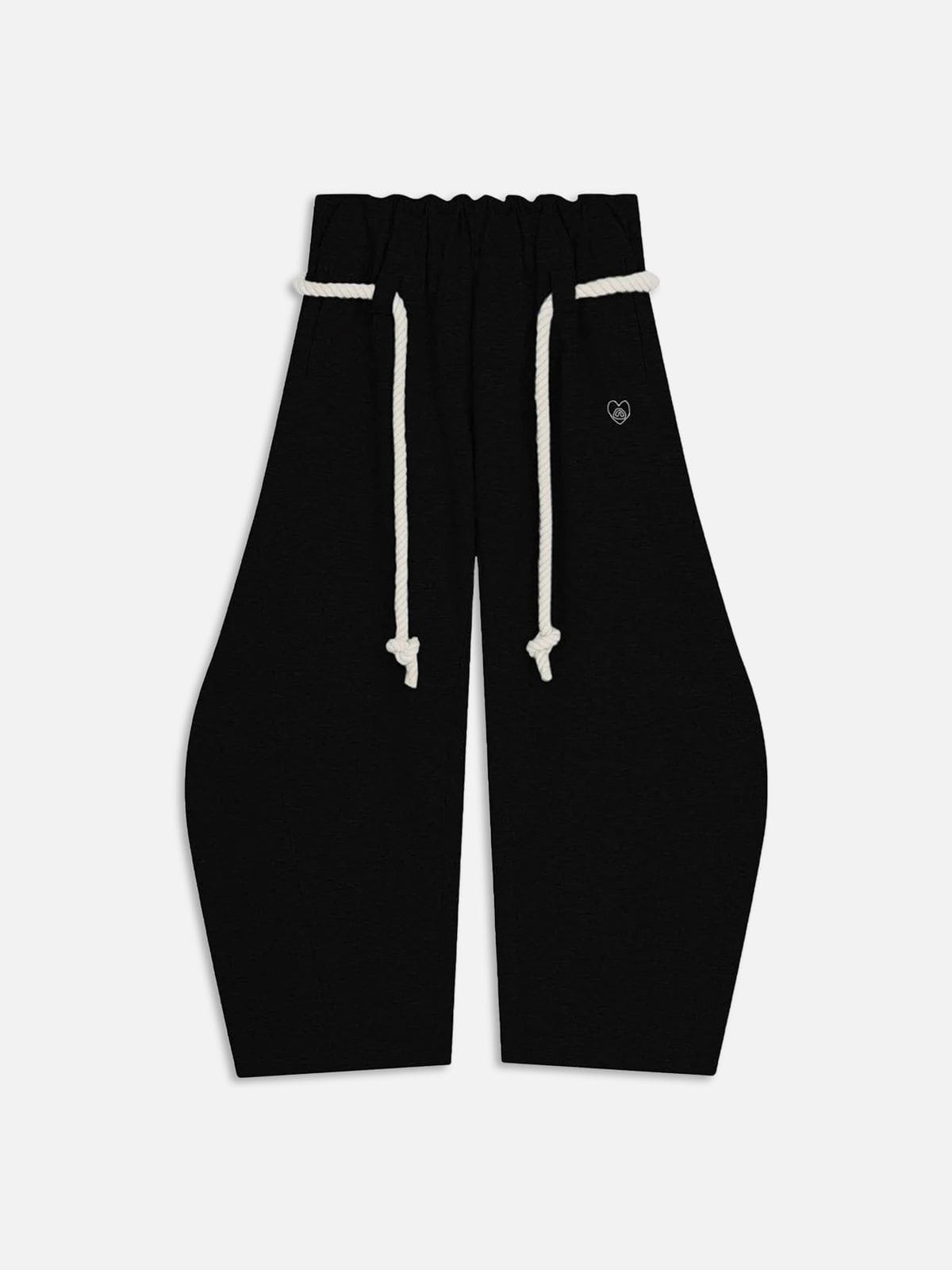 Basic Baggy Sweatpants Black - Aelfric Eden