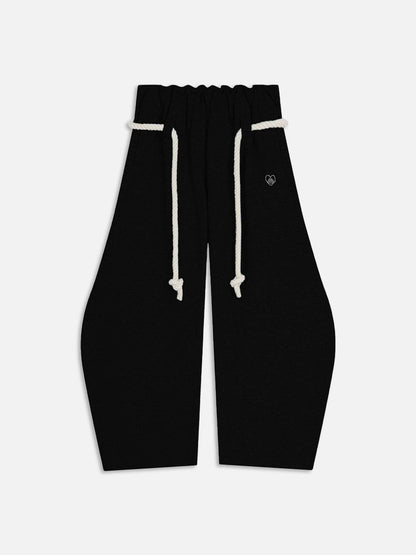 Basic Baggy Sweatpants Black - Aelfric Eden