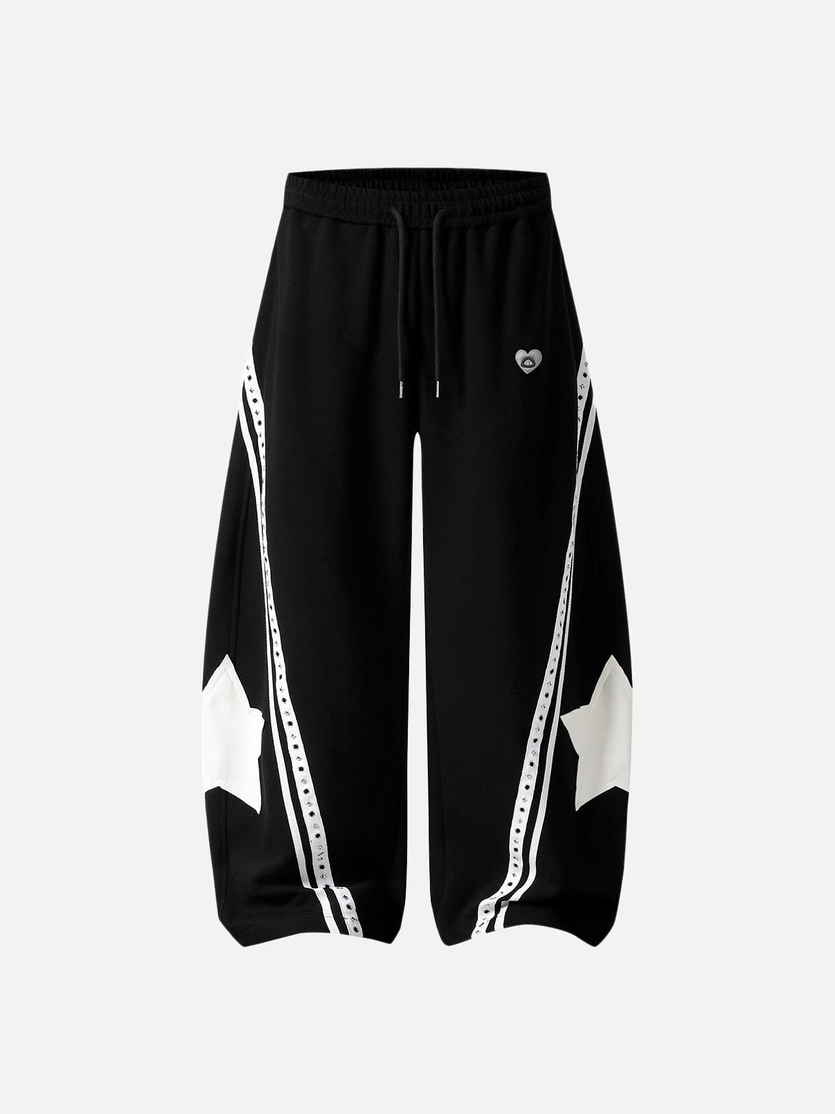 Panel Baggy Barrel Sweatpants Grey - Aelfric Eden