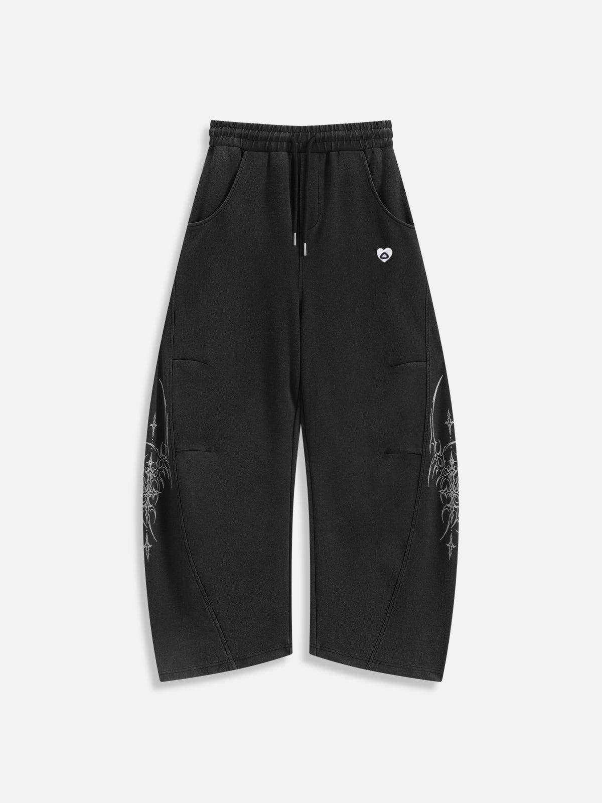 Blade Baggy Barrel Sweatpants Black - Aelfric Eden