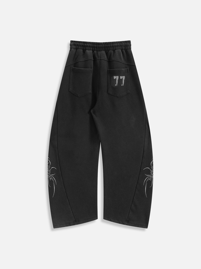Blade Baggy Barrel Sweatpants Black - Aelfric Eden