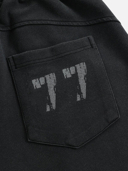 Blade Baggy Barrel Sweatpants Black - Aelfric Eden