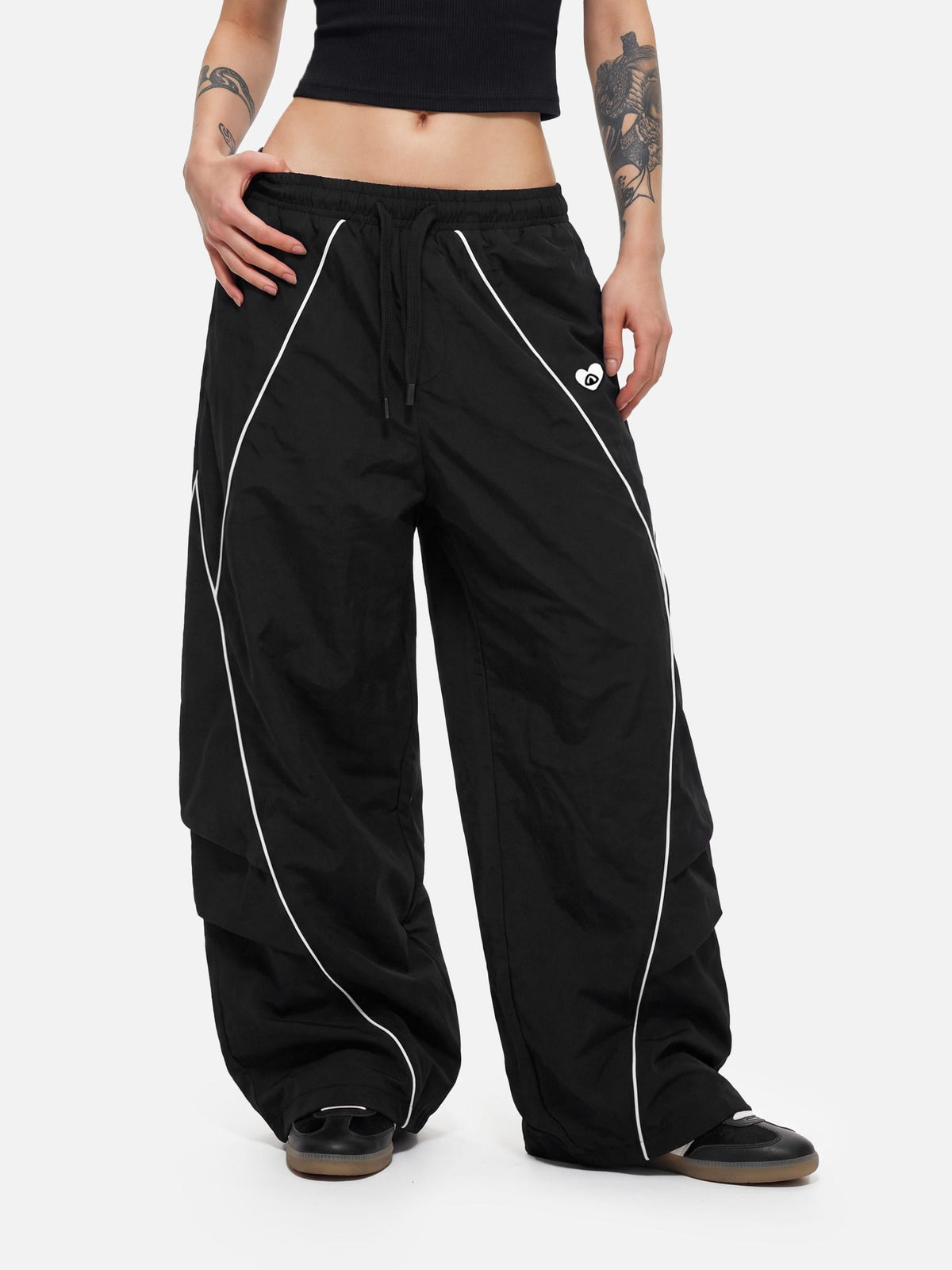 Baggy Sweatpants Black - Aelfric Eden
